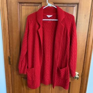 Bright Red Candie’s Sweater